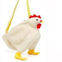 Жени сладки пилешки животински стил раменна чанта момиче кокоша