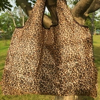Farfi удобна чанта за пазаруване широко използвайте Oxford плат за многократна употреба Изходна отпечатана чанта за рамо за дома