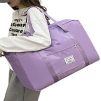 Секси танцови мъже съхранение bo голям капацитет движещи се чанти кубчета тотална чанта с тежък багаж, носеща чанта за опаковане лилаво голямо 52*38*19