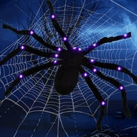 Kiewfjdk Event & Party Hallwee Gift Hallowee Plush Simulation Spider Haunted House Decoration Supplies Tricky Toys