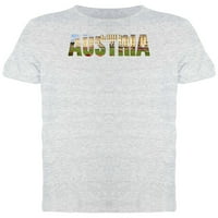 Австрия кънтри дума с фото тениска мъже -Маг от Shutterstock, Male XX-Clarge