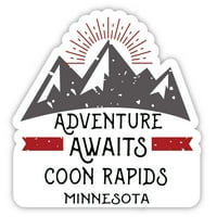 Coon Rapids Minnesota Souvenir Vinyl Decal Sticker Adventure очаква дизайн
