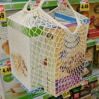 Мрежеста нетна костенурка торба с торбичка за пазаруване чанта за многократна употреба на плодове чанта за съхранение на чанти за ново