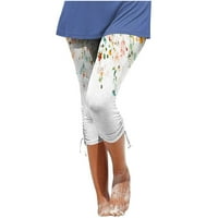 Аурорални панталони за жени Разчистване жени Небрежни еластичност на талията с широка палака панталони панталони панталони панталони