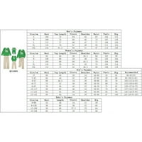 Коледно семейно съвпадение на пижами комплект зелено писмо тениска с дълъг ръкав и решетъчна печатница панталони