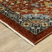 Style Haven Amelie Traditional Persian Indoor Area Rug 3'3 5 ' - Blue Multi
