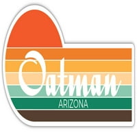 Oatman Arizona Хладилник магнит ретро реколта Sunset City 70 -те естетичен дизайн