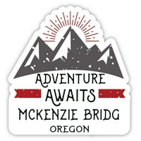 McKenzie Bridg Oregon Souvenir Vinyl Decal Sticker Adventure очаква дизайн