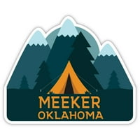Meeker Oklahoma сувенирни декоративни стикери