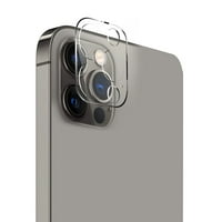 За Apple iPhone Pro Camera Lens Protector HD Clear Tempered Glass Back Camera Protector, приятелски настроен калъф, ултра тънка, XPM капак на обектива