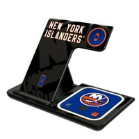 New York Islanders 3-инчов безжичен зарядно устройство