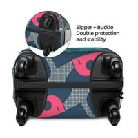 Полиестер еластичен багаж, цикъл на игрален модел за прахоустойчив куфар за проверка на куфара
