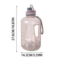 Прочистване на бутилки с вода 2.2L голям капацитет Водна чаша Мъжки и женски спортни чайници Dunton Cup Cup Cup Cup