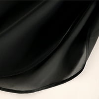 Pxiakgy поли за жени жени отпечатани бански костюм прикрийте мрежести бикини бански костюми плажни покривки за опаковане пола черно + l