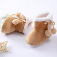 Prewalker Toddler Boots Premium Soft Anti-Slip Ole Warm Winter Boots за бебета за бебета
