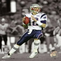 Tom Brady Super Bowl xxxi Spotlight Action Print Print