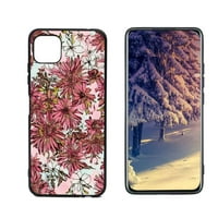 Flowers-11- Телефон калъф, дегинаран за Boost Mobile Celero 5G Case Men Жени, гъвкав силиконов шок калъф за Boost Mobile Celero 5G