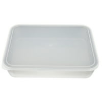 Поставете комплект за печене от неръждаема стомана за печене на кутии с прясно пазене на хранителни тигани