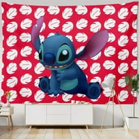 Lilo & Stitch Tainstry за спалня, Lilo & Stitch Hall Hall Home Decor For Party Home Christmas Wall Decoration S-100*
