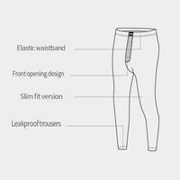 Мъжки панталони ежедневни домашни еластични талия тънки гамаши твърди топли панталони панталони за мъже лилави xl