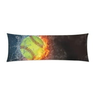 Възглавница за тяло на бейзболна топка покрива възглавници за хвърляне на възглавници