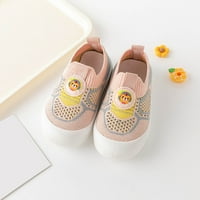 Малки момчета момичета удобни обувки Младките маратонки на борда на обувките лятна мрежа повърхност дишащи обувки светли меки солидни обувки за ходене